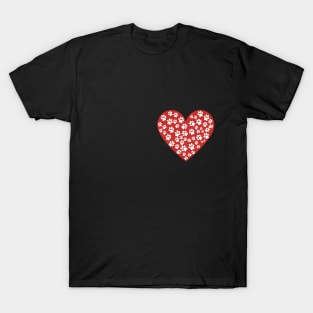 Colleen Diemer's Dog Heart T-Shirt